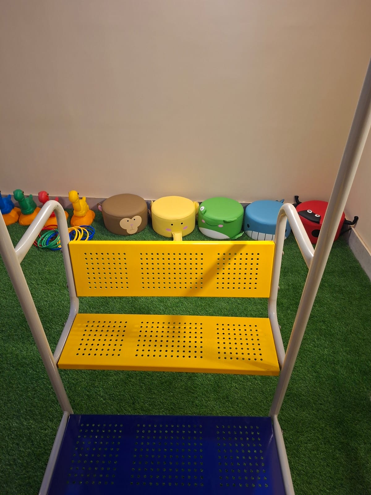 Outdoor-themed activity zone